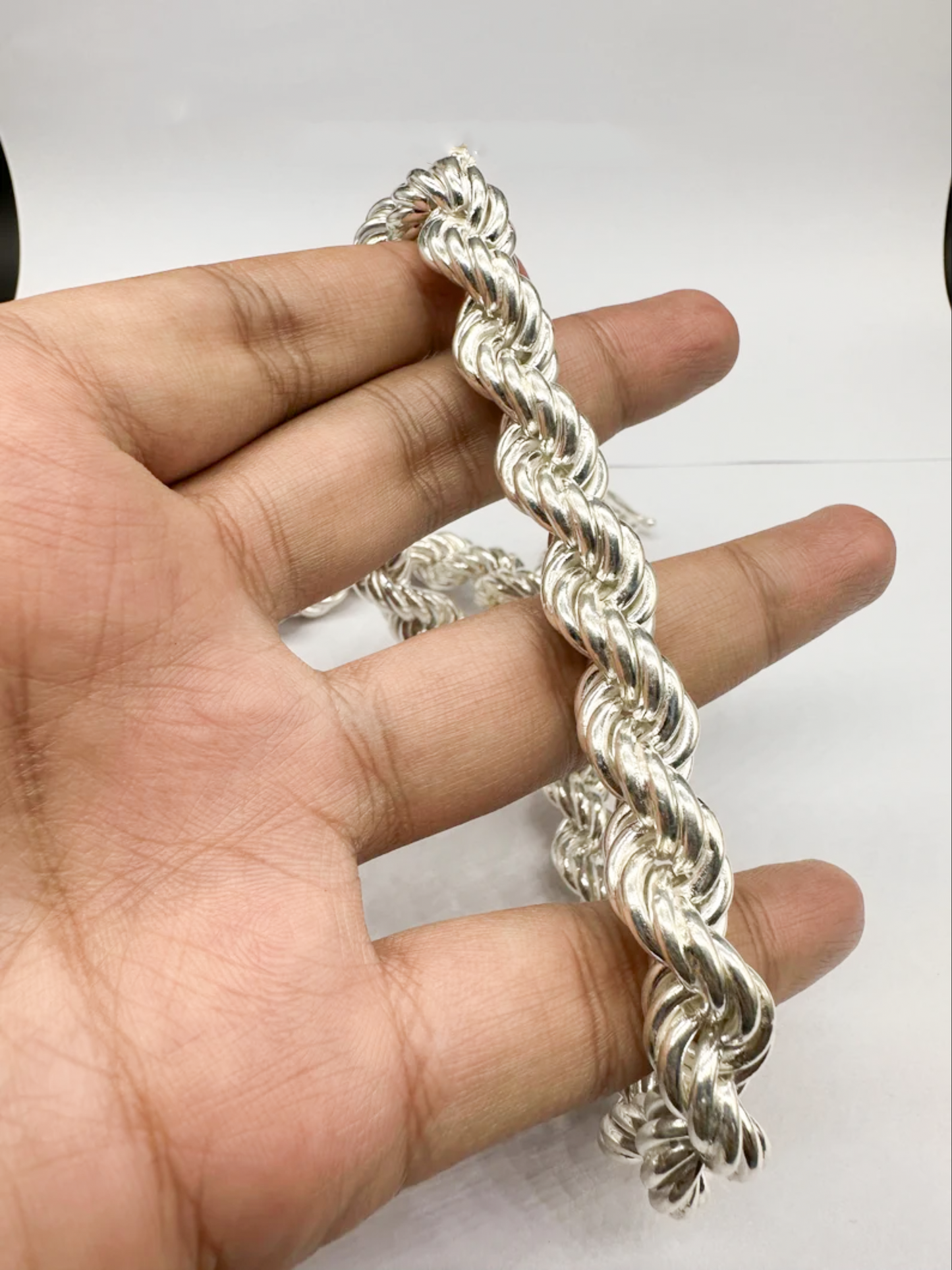 Very Big 13mm Rope Chain Necklace