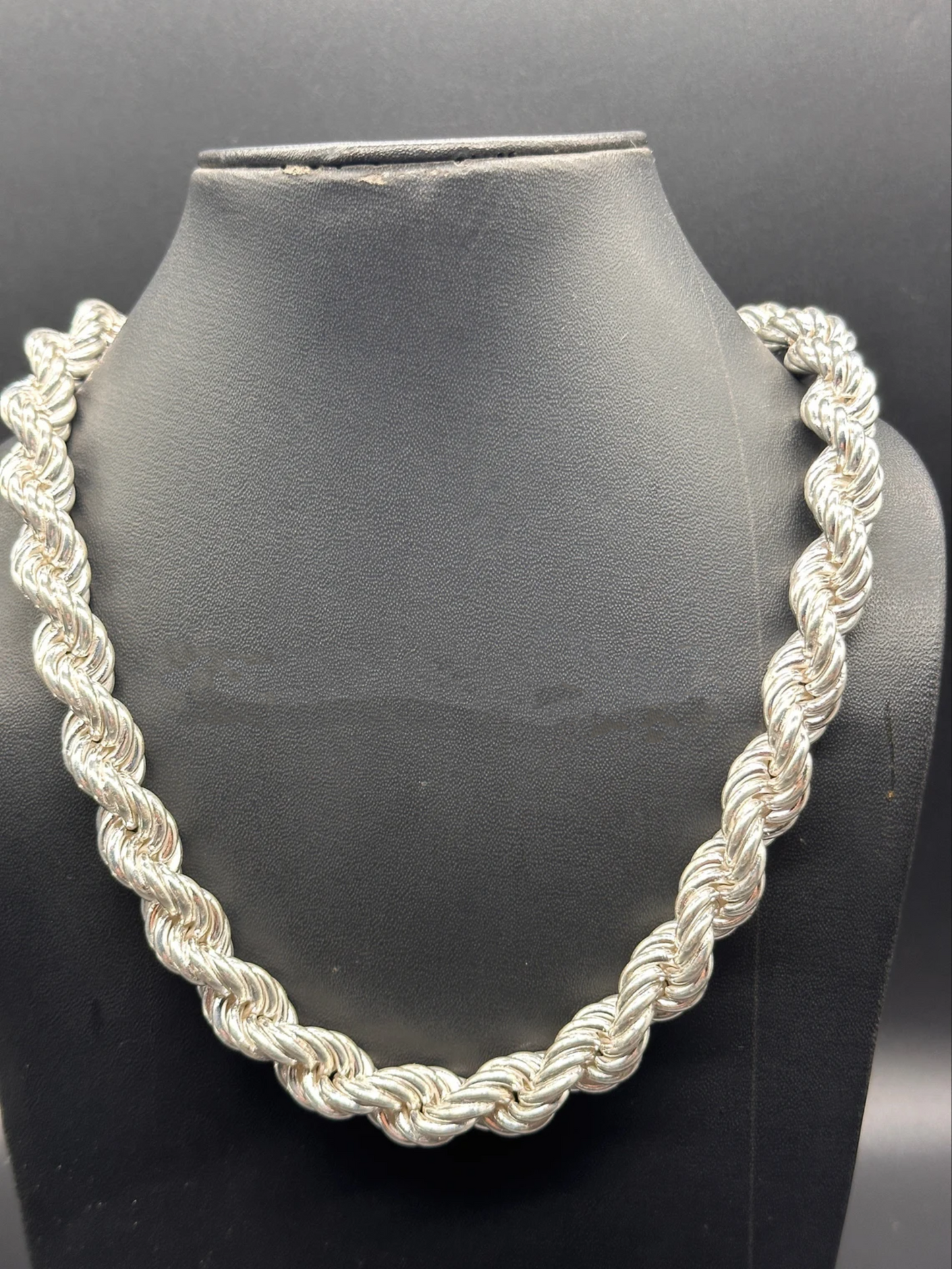 Very Big 13mm Rope Chain Necklace