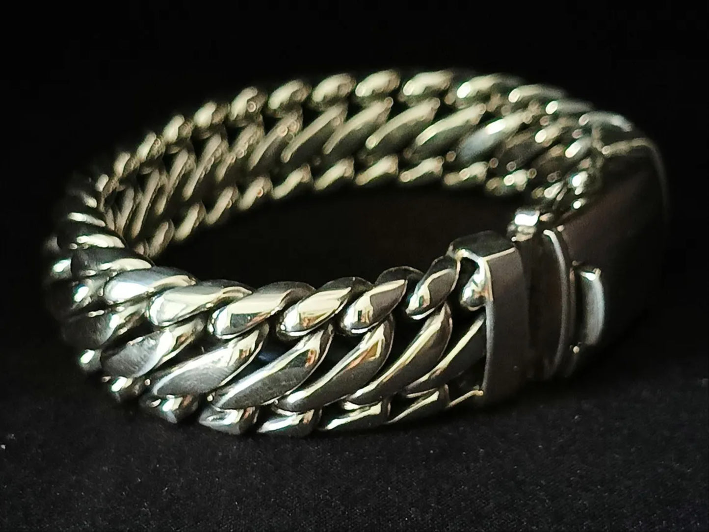 Men's 925 silver Snake Bracelet