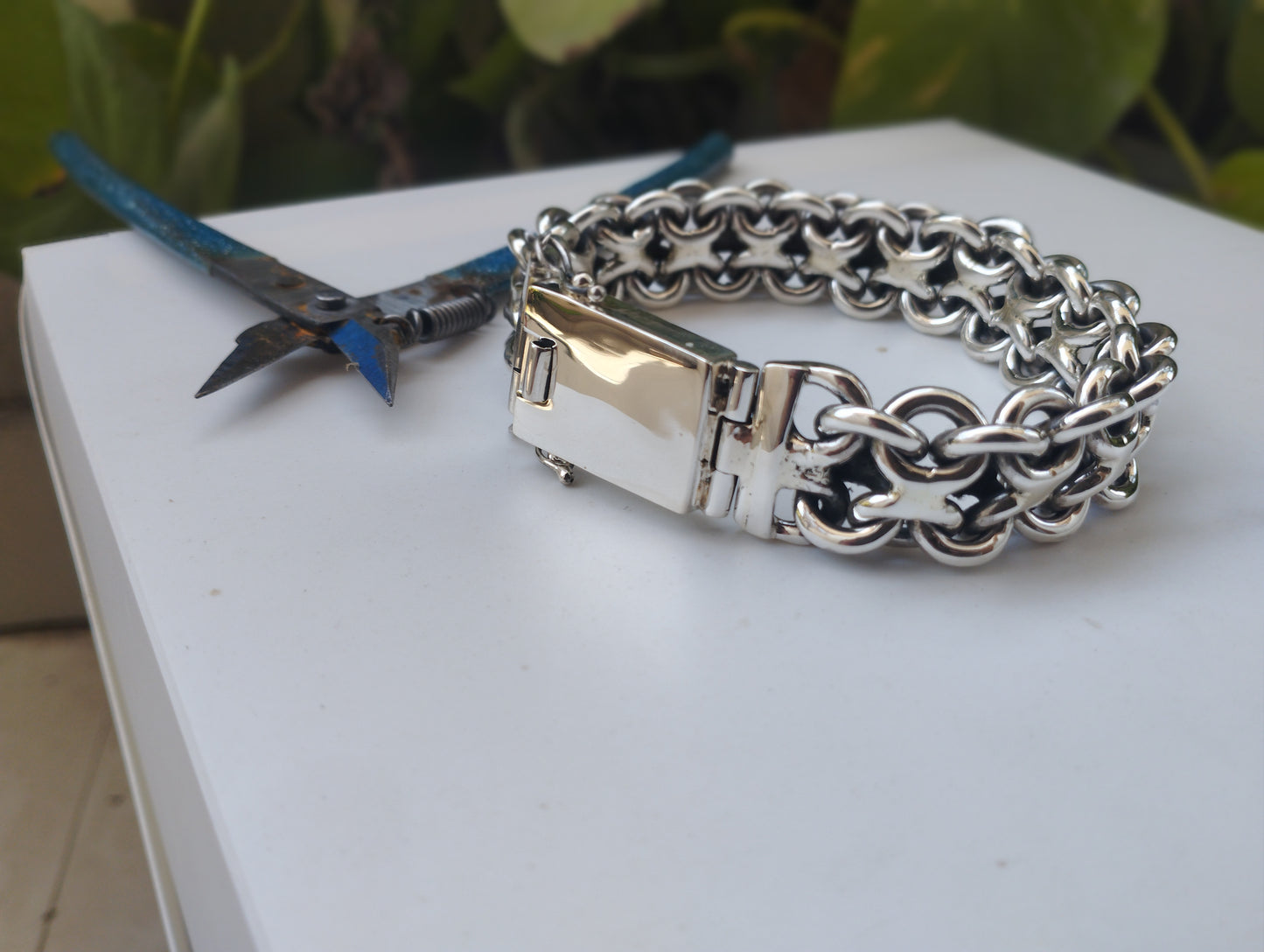 Men's Woven Snake Bracelet 20mm