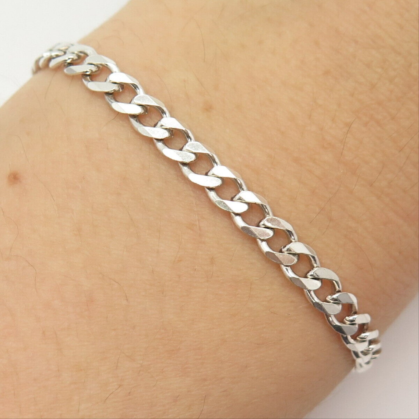 Cuban Link 925 Sterling Silver Bracelet