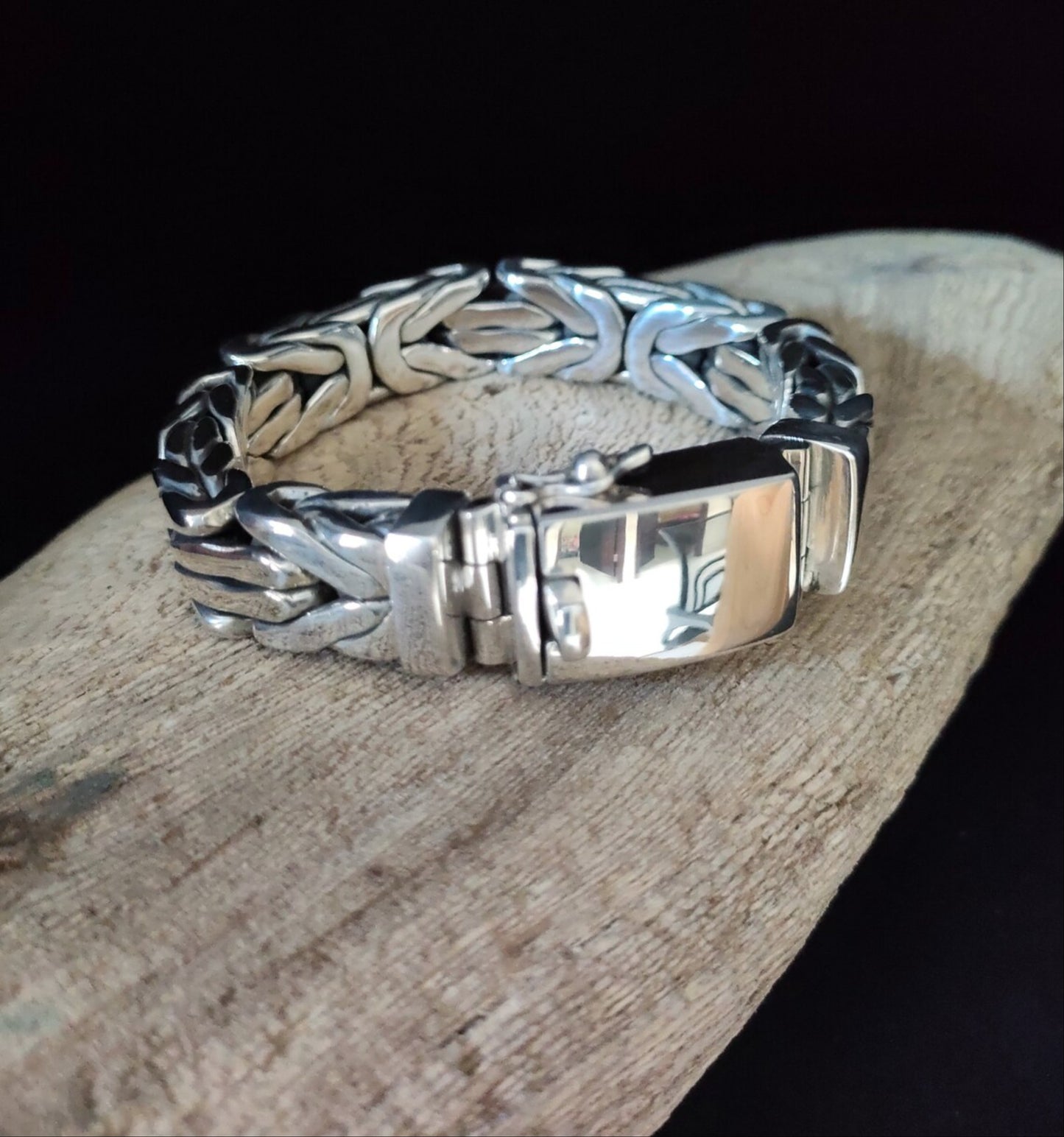 Heavy Bikers 925 Sterling Silver Bracelet