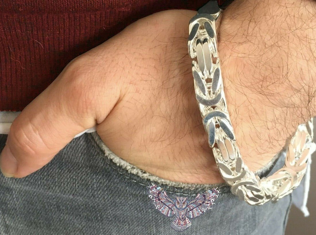 Byzantine Bracelet - Men's Barbed Bracelet Gift For Boyfriend - CUBAN