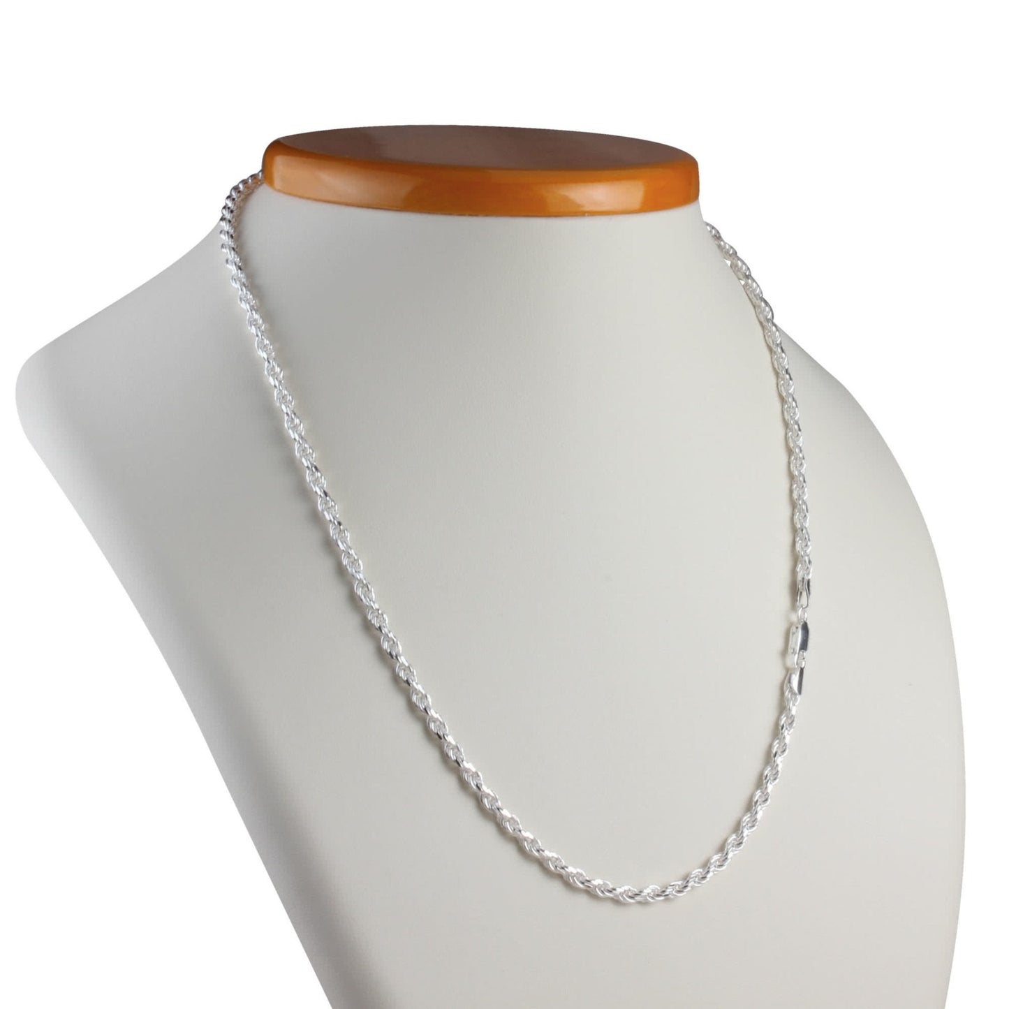 C0281 Women's diamond cut rope chain - CUBAN