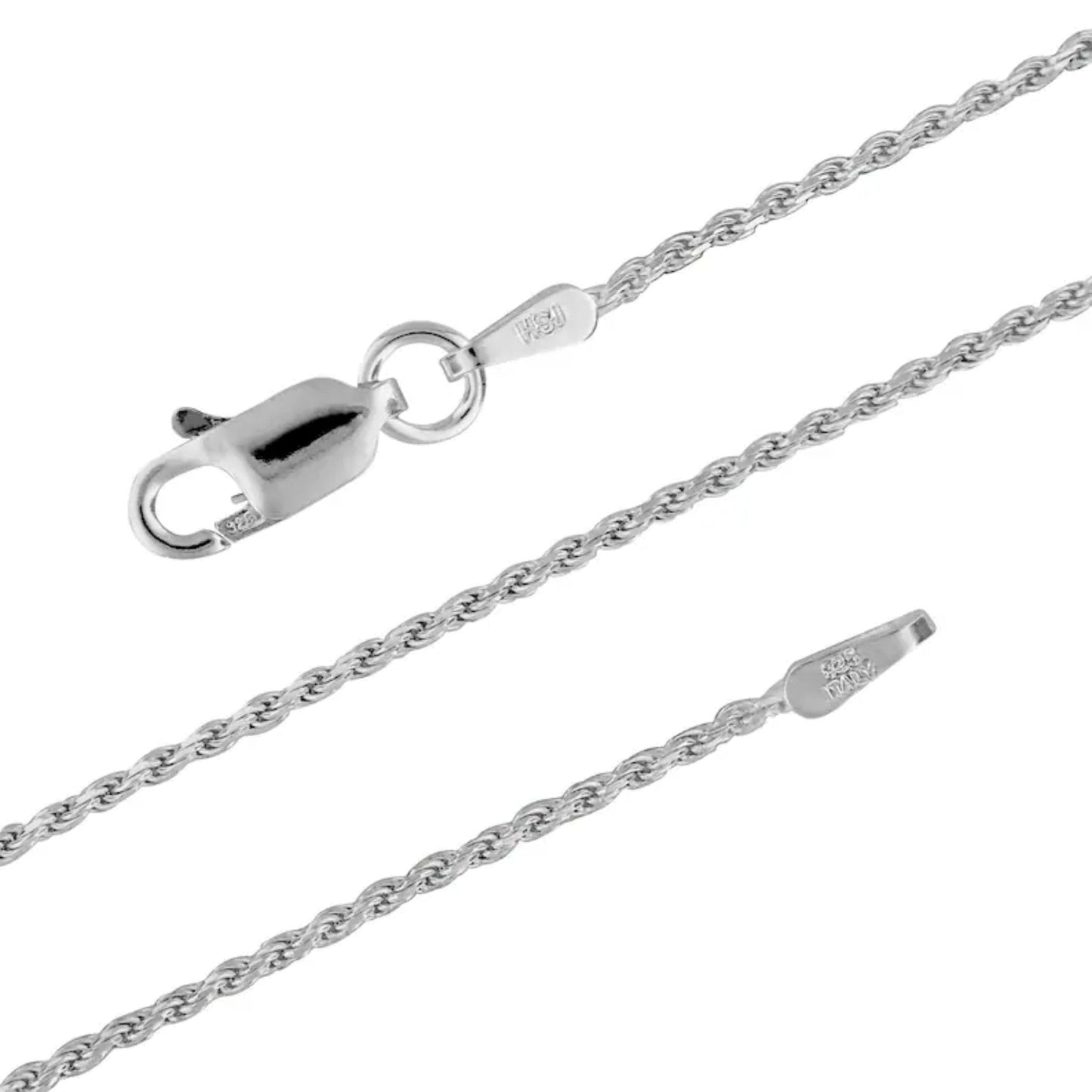 C0281 Women's diamond cut rope chain - CUBAN