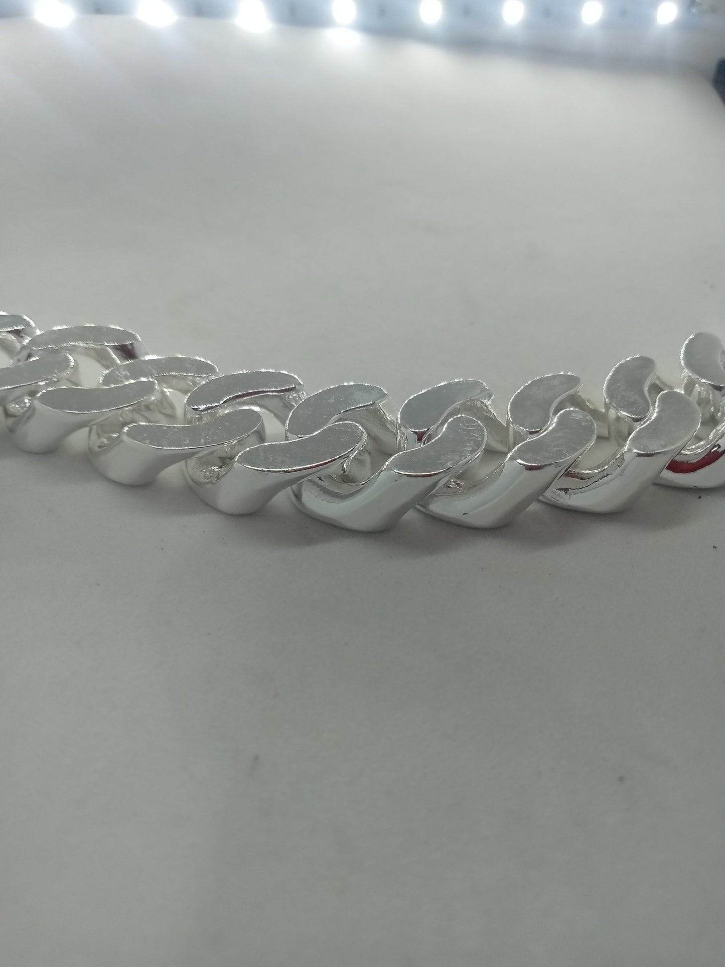 C094 Cuban link bracelet 925 sterling silver - CUBAN