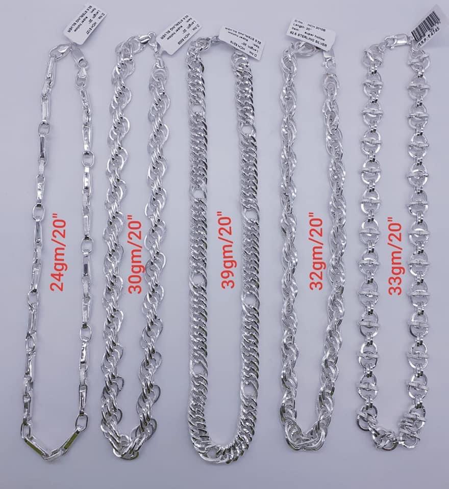 Massive Silber Curb Cuban Link Kette Miami 925 Sterling Silber Herrenkette Hiphop für Silberhalskette Mann