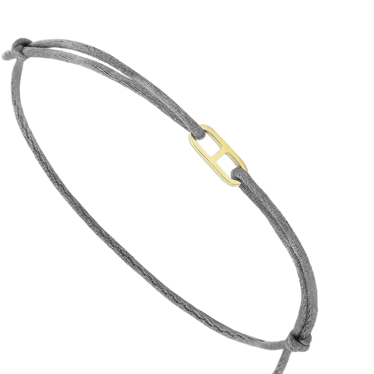 Real Gold 18K Good Fortune Charm Bracelet