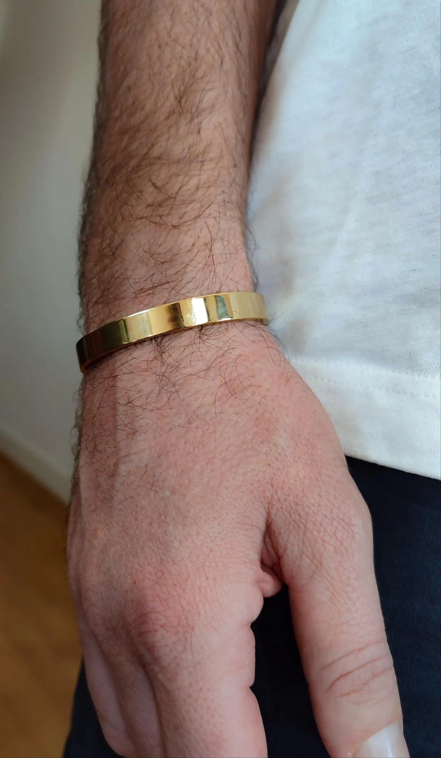 14k Gold Cuff Bracelet