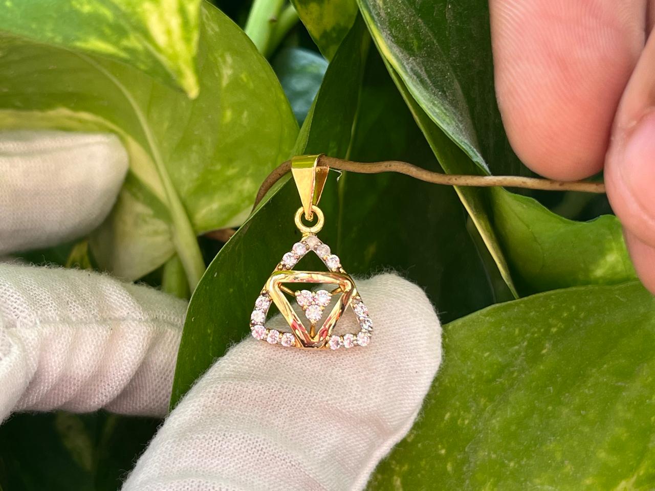 Rose Gold Pendant 18k