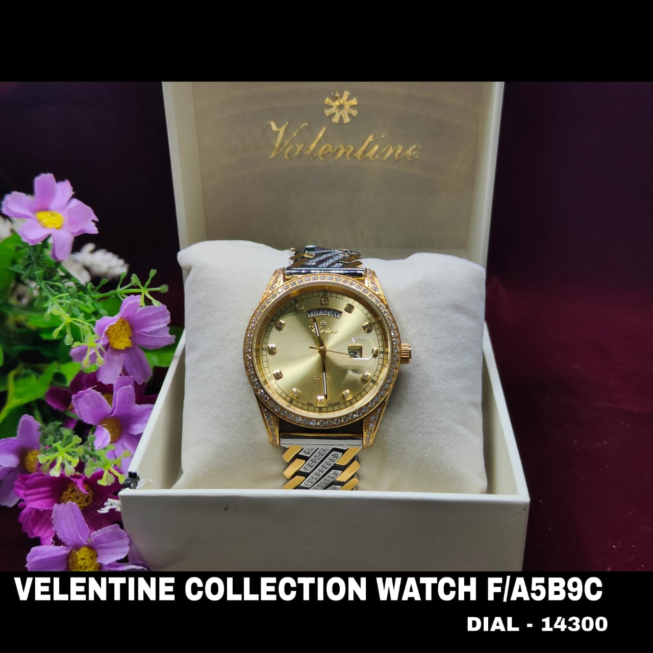 Real 925 Sterling Silver Watch Gold Finish