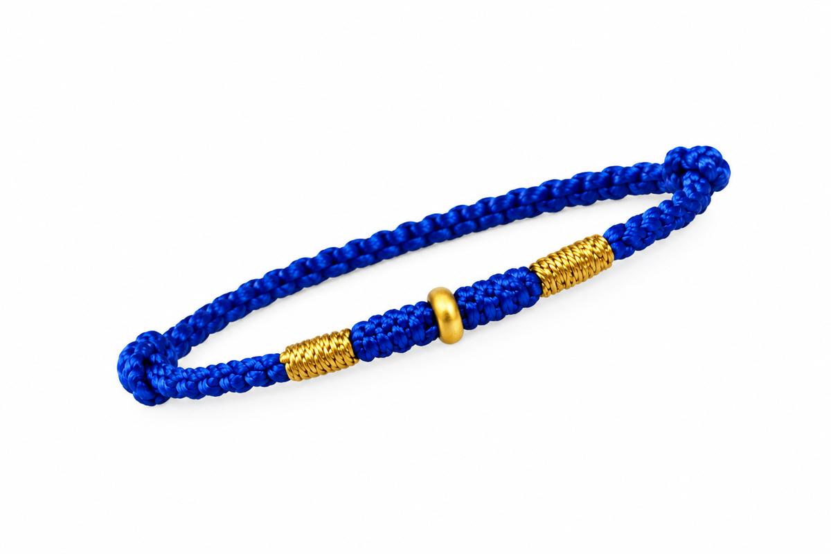 Good luck 18K Gold Bracelet Men's
