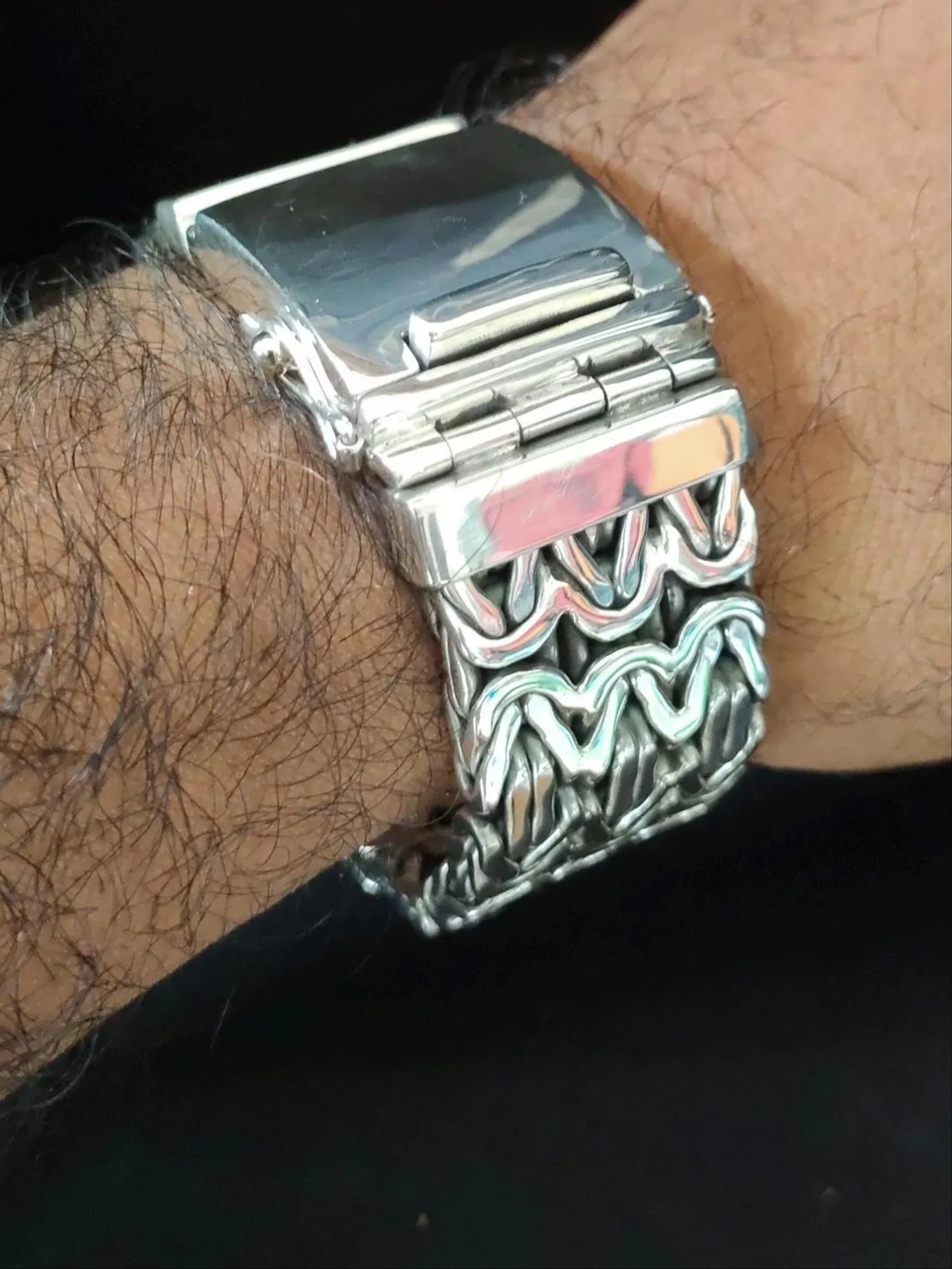 30mm" 925 silver Bracelet Men