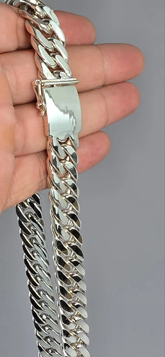 Men's Heavy Big Link Chain Box Lock