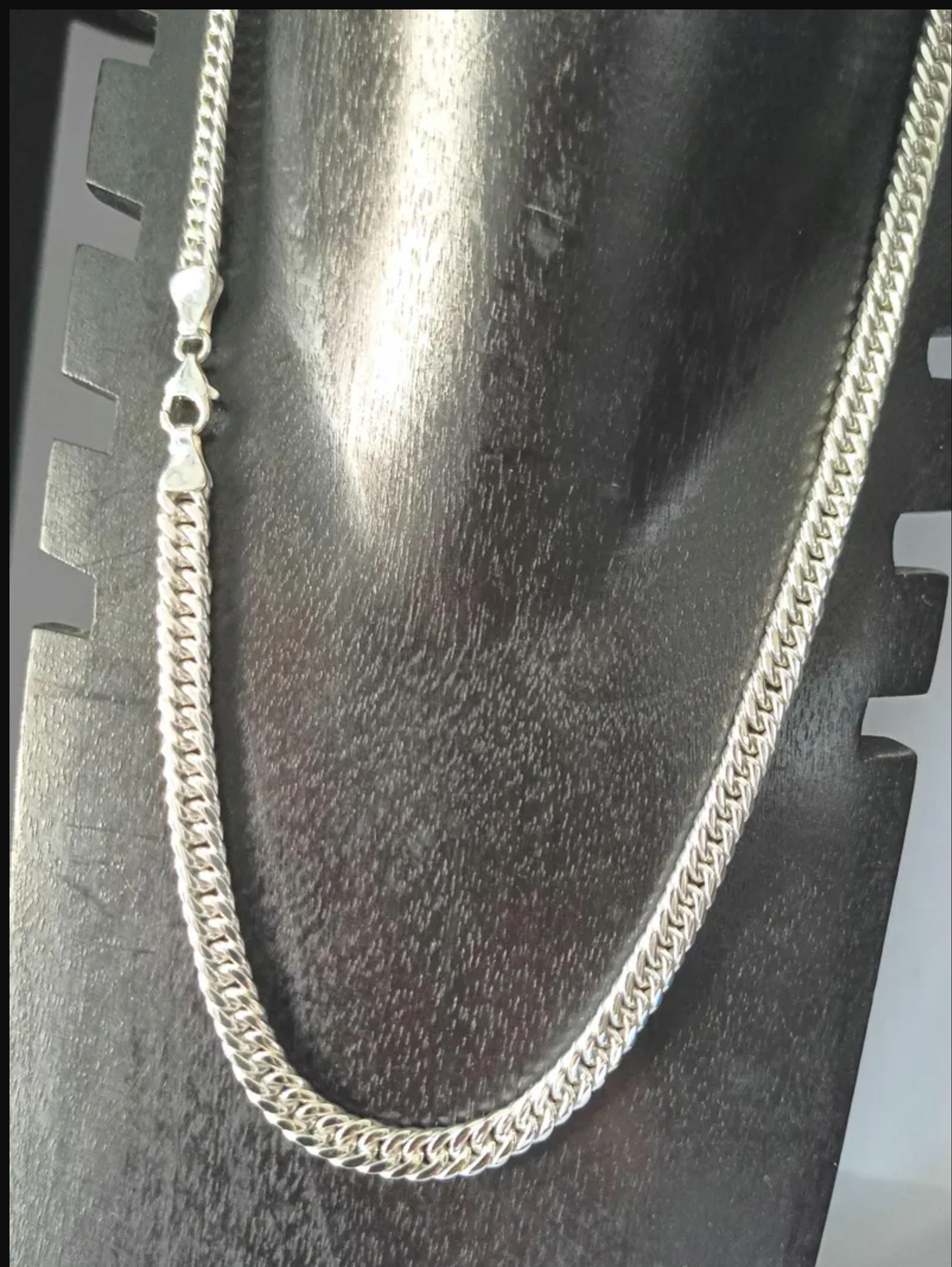 Curb Link 925 Sterling Silver Chain Necklace