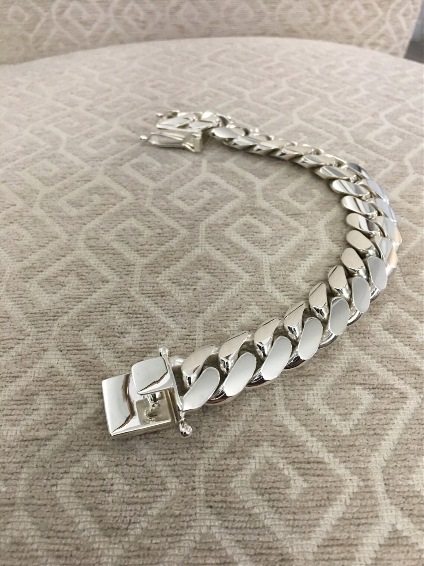 925 Heavy Chunky Big Link Bracelet