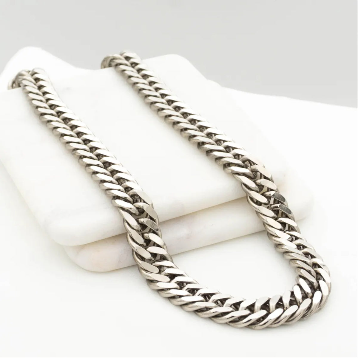 Men's 14mm Heavy Cuban Link Chain Bracelet – Stainless Steel, High Polished, Lobster Clasp