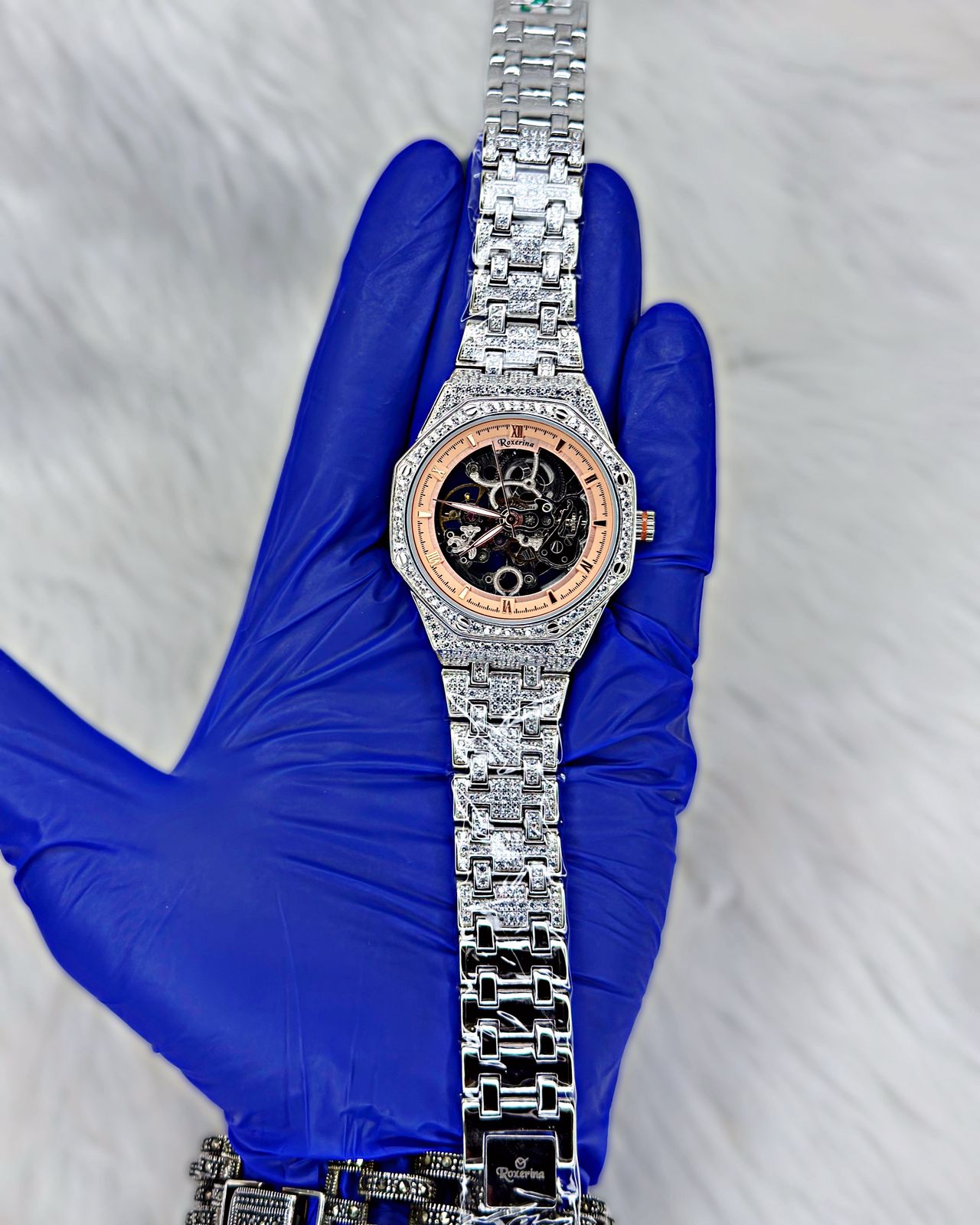 925 Silver Heavy Watch Men