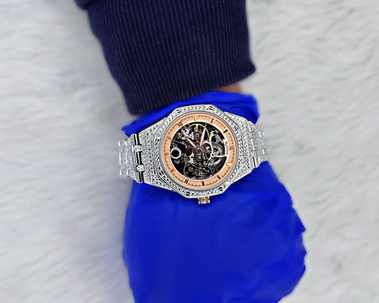 925 Silver Heavy Watch Men