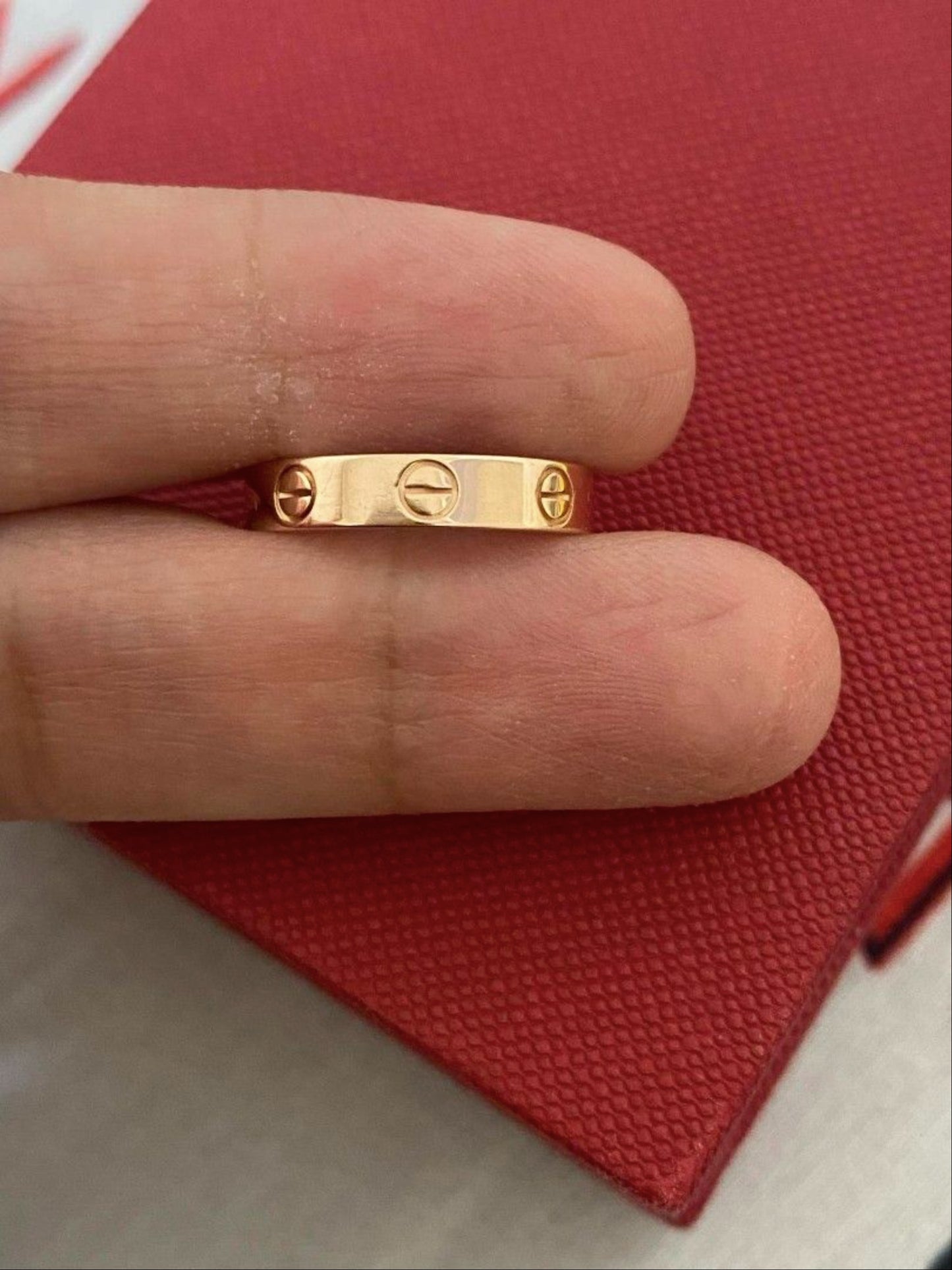 Men's 14k Gold Love Ring Eternity Band