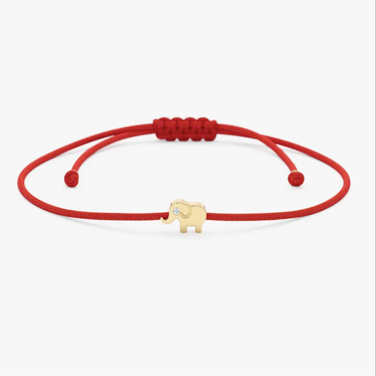 real-18k-gold-elephant-charm-bracelet-men's