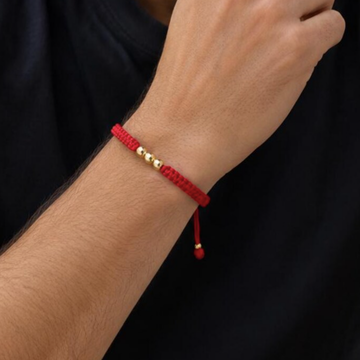 Real-gold-18k-beaded-bracelet