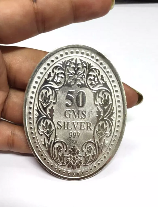 999 Silver Coin - Silver Bar