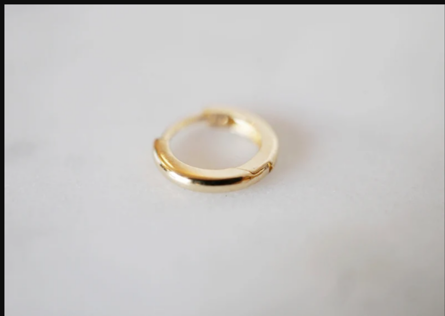 18k gold hoop earrings men's