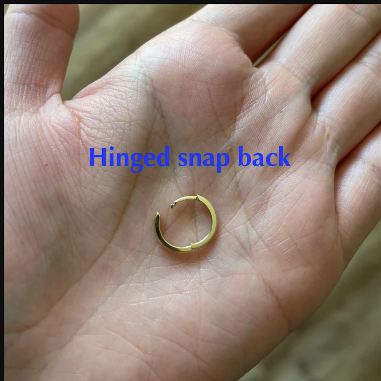18k gold hoop earrings men's