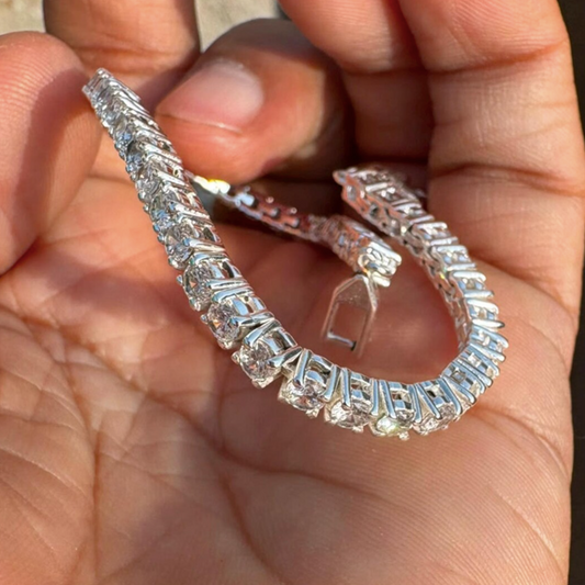 925 Silver Tennis Bracelet 