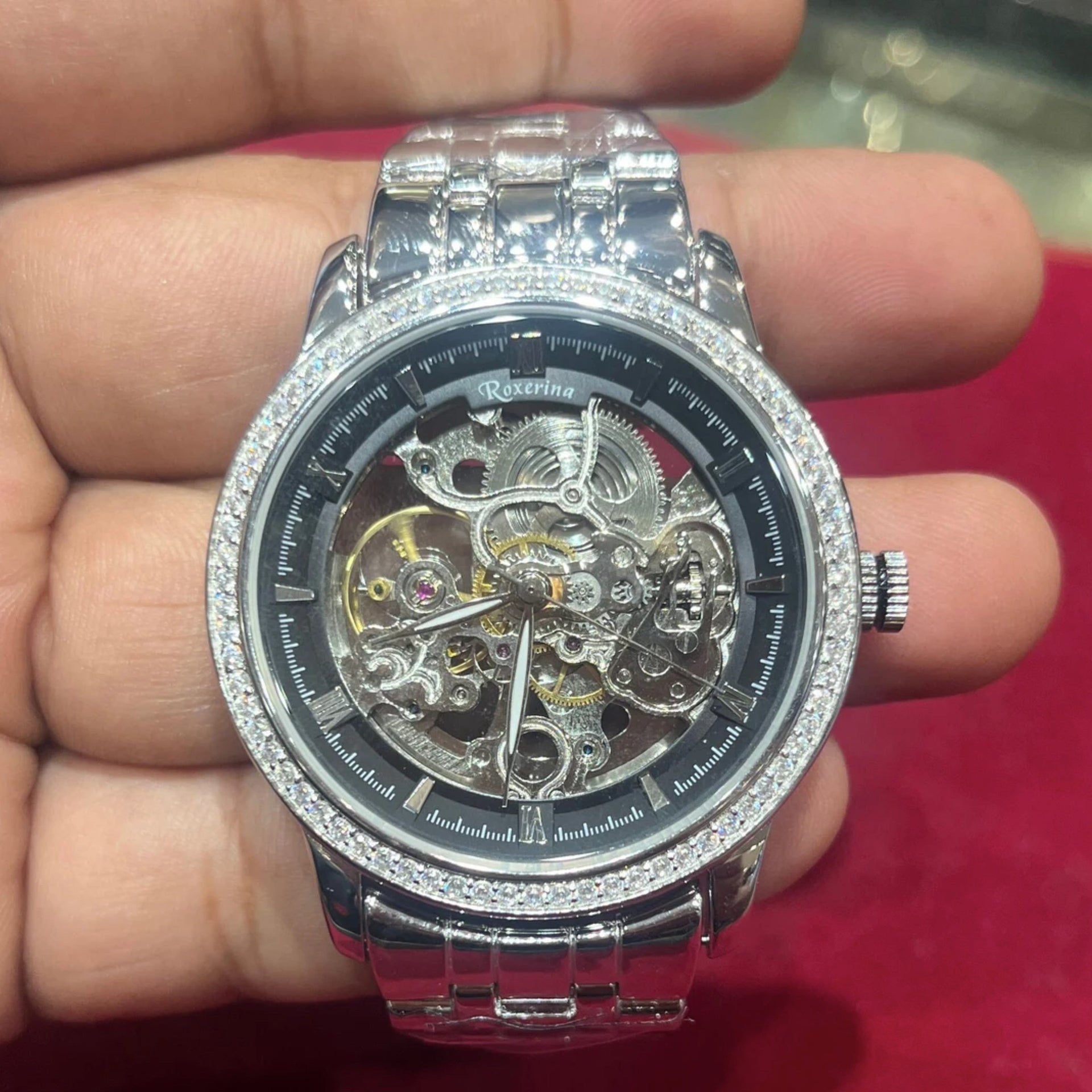 Reine 925 Silber Uhr für Herren – CUBAN