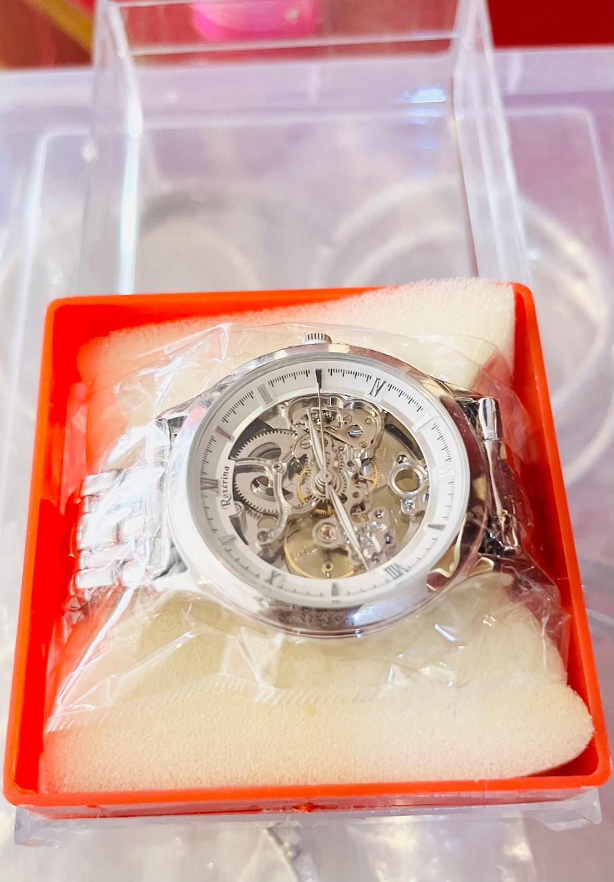 C073X Men's Watch 925 Sterling Silver Wrist Watch with Genève Watch 8.5 Graduate