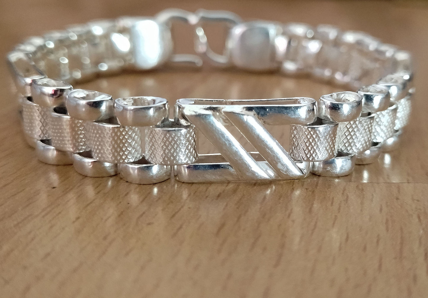 925 Sterling Silver Watch Bracelet For Men