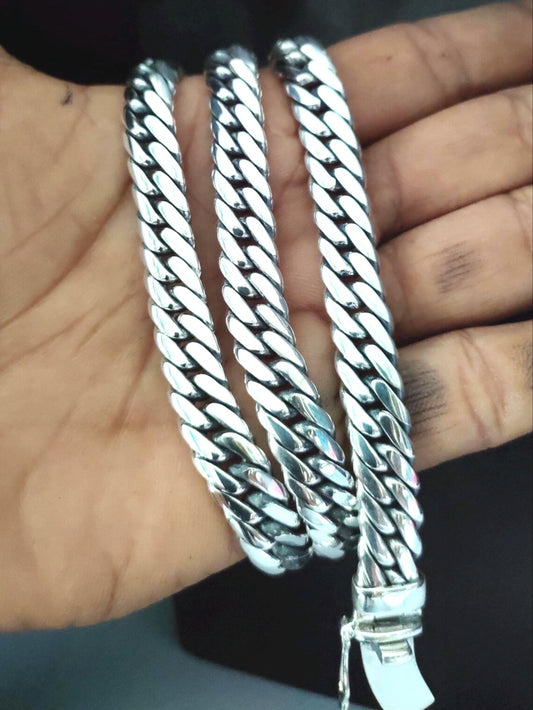 Zero Gap Cuban Curb Link Chain Necklace